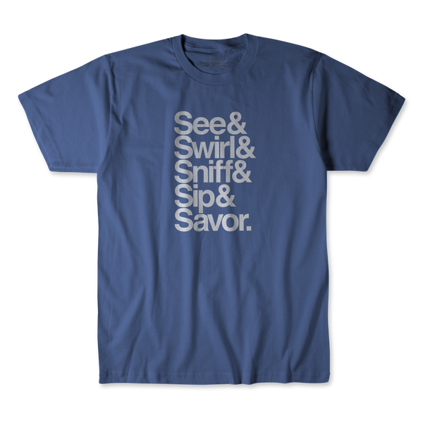 5 S's of Wine Tasting Tee