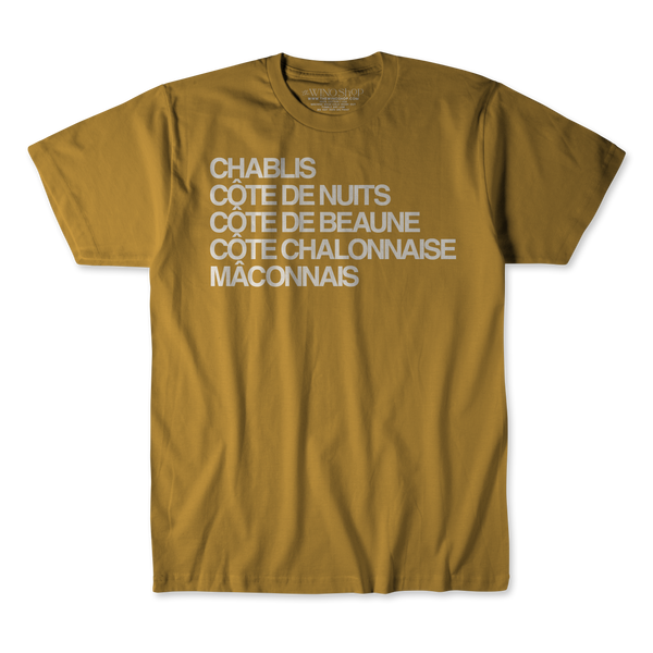 Burgundy Wine Region Tee