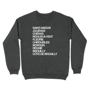 Beaujolais Crus Sweatshirt