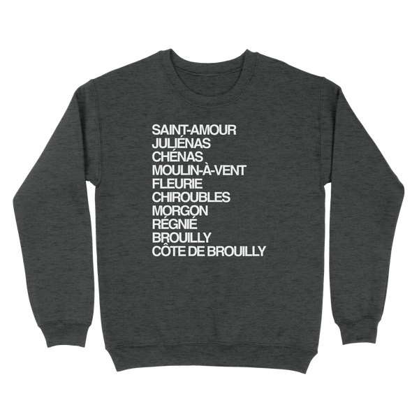 Beaujolais Crus Sweatshirt