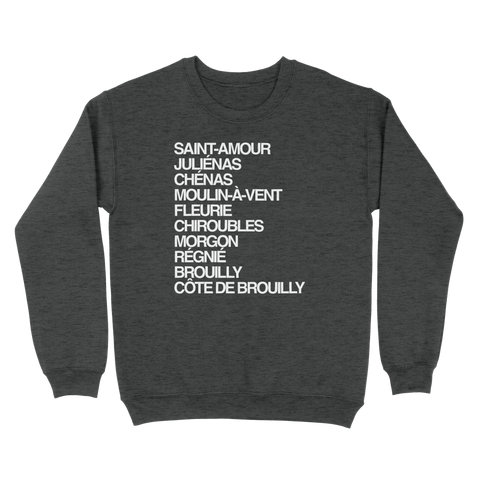 Beaujolais Crus Sweatshirt