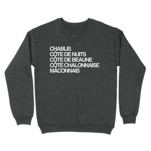 Burgundy Wine Region Sweatshirt