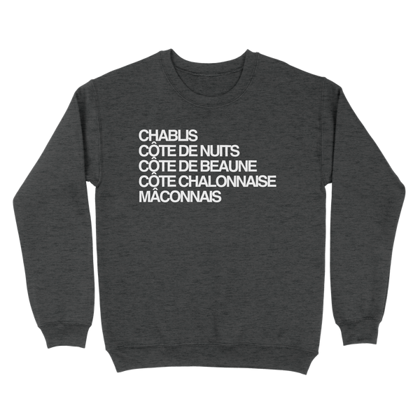 Burgundy Wine Region Sweatshirt
