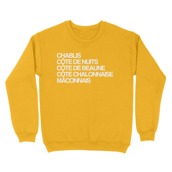 Burgundy Wine Region Sweatshirt