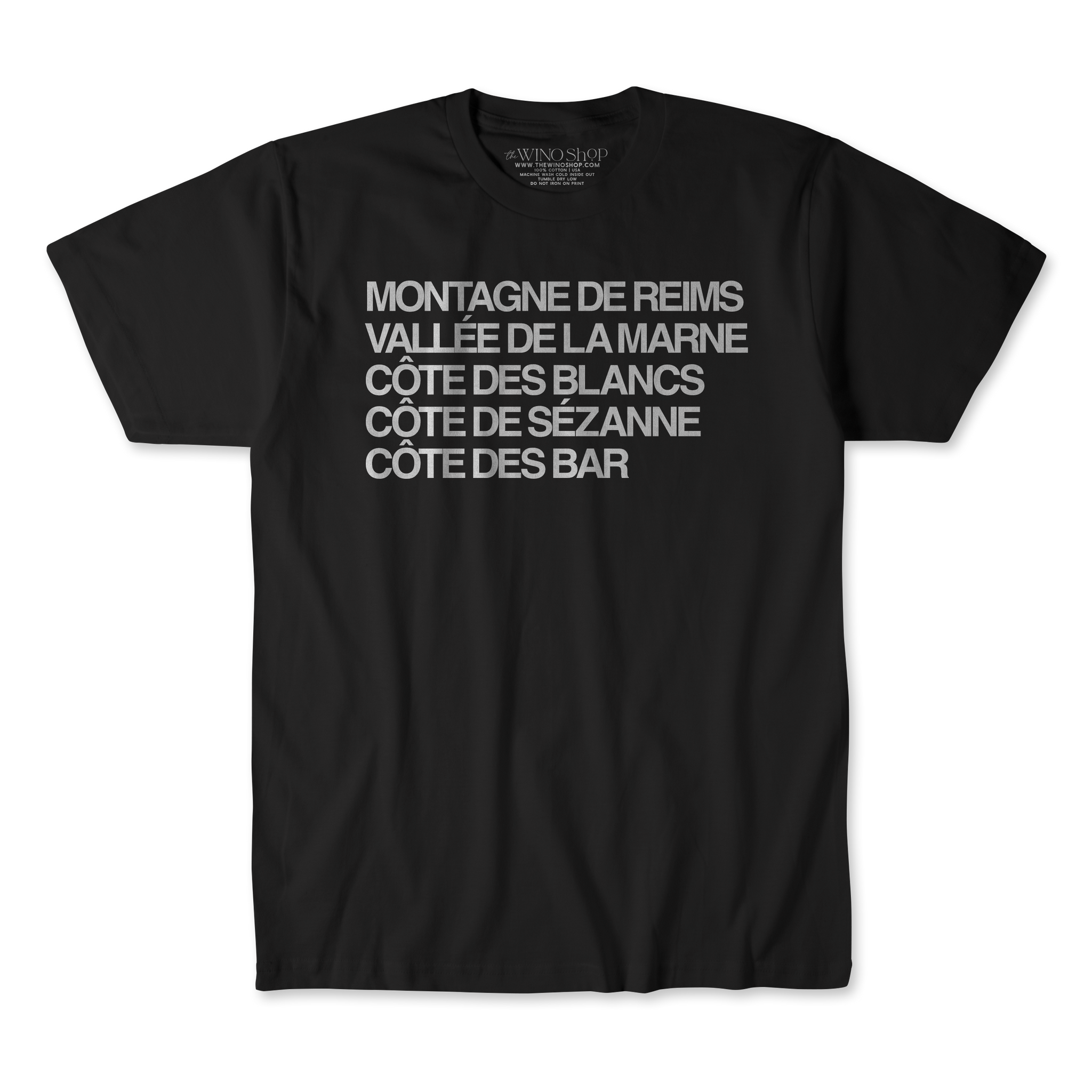 Champagne Wine Region Tee