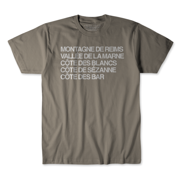 Champagne Wine Region Tee