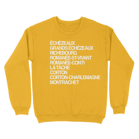 DRC Grand Cru Bucket List Sweatshirt