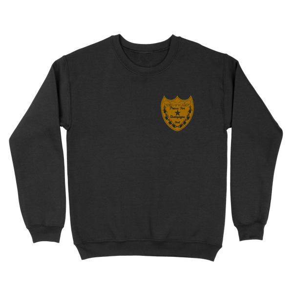 Press for Champagne Brut Embroidered Sweatshirt