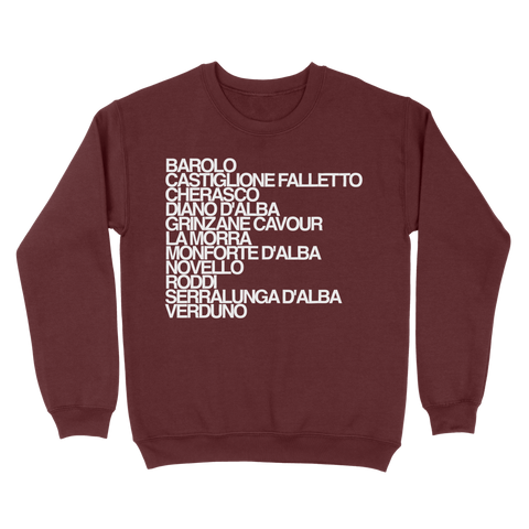 Villages of Barolo Sweatshirt