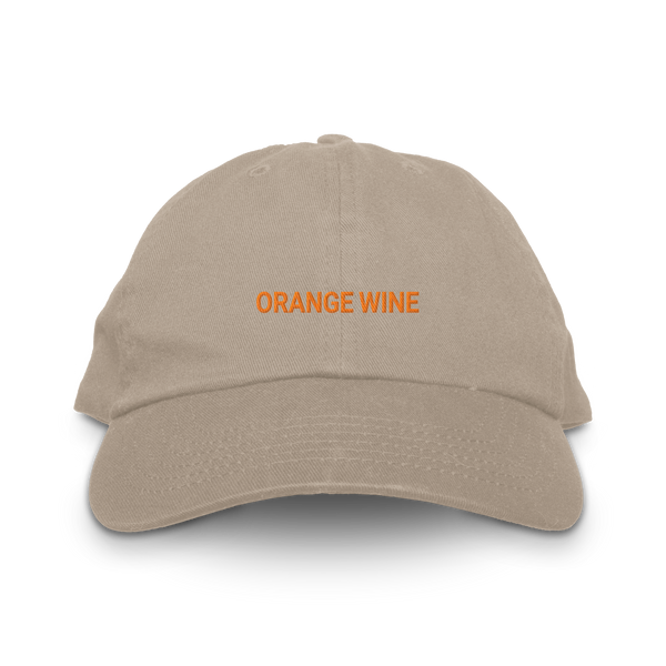 orange wine hat
