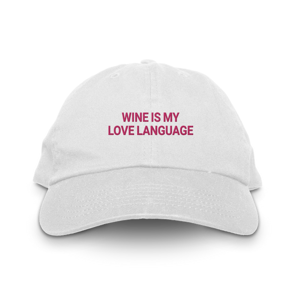 Wine is my Love Language Hat